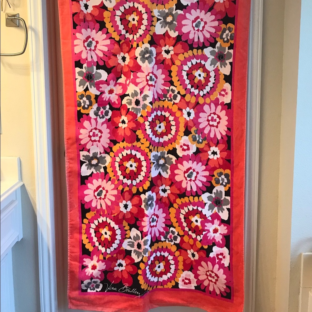 32 1/2” x 67” Vera Bradley Beach Towel